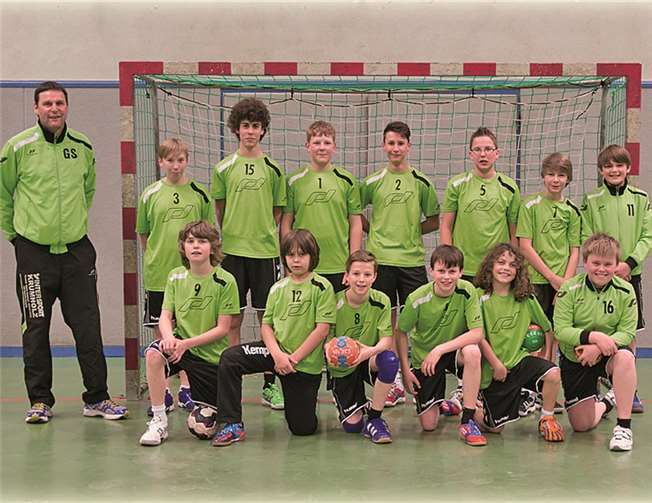 Die Rheinlandmeister des Tus Weibern: D-Jugend (m). privat