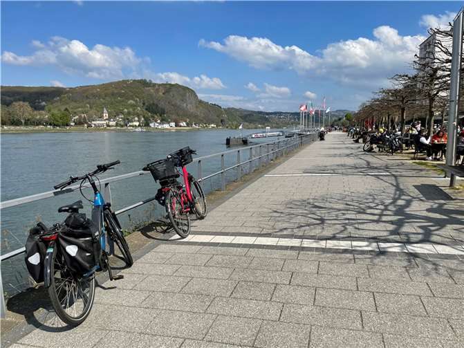 Die Rheinpromenade in Remagen.  Foto: ROB