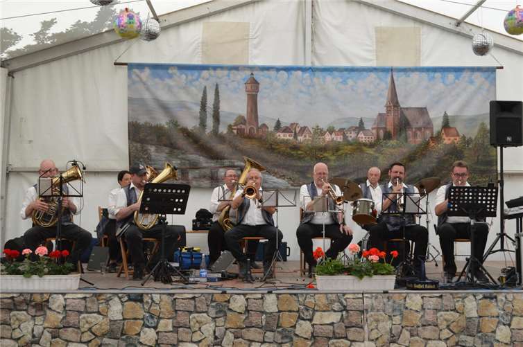 Die „Rheintaler“ spielten auf.