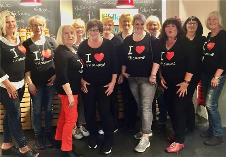 Die Riedener Möhnen.  Foto: privat