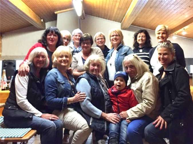 Die Riedener Möhnen feierten den Familientag.Privat