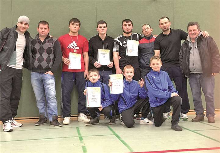 Die Ringer des RSV Rheinbach 2006 e.V. waren in Dormagen erfolgreich. privat