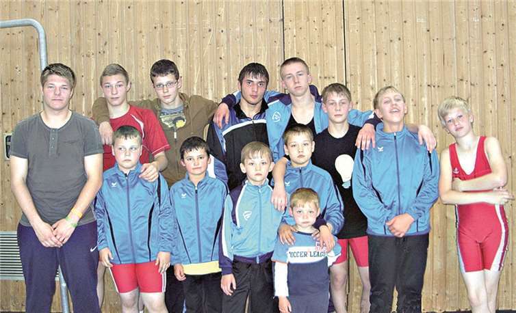 Die Ringer des RSV Rheinbach erreichten allesamt vordere Plätz der TOP-Ten in Bad Kreuznach. privat