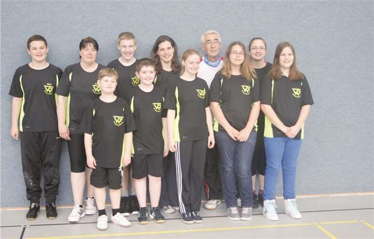 Die RingtennisspielerInnen des TV Rübenach die am Turnier in Siegen teilnahmen. privat