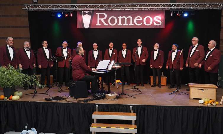 Die Romeos begeisterten bei ihrem „Heimspiel“ in Melsbach. privat