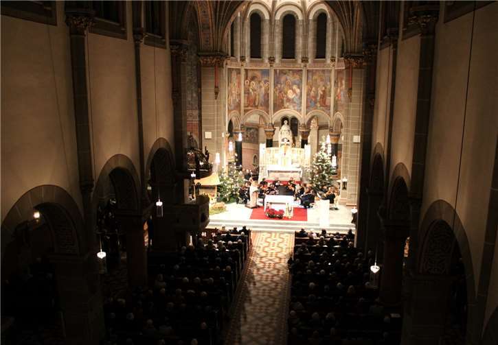 Die Rosenkranzkirche bot den idealen Resonanzraum für das Konzert.