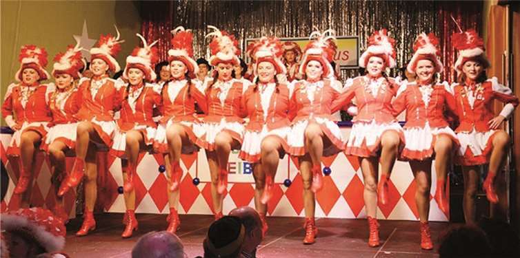 Die Rot-Weiß Garde wird wieder einen tollen Gardetanz präsentieren. privat