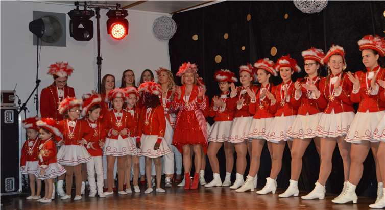 Die Rot-Weißen Funken.