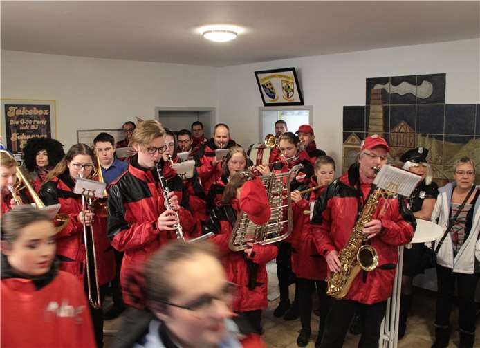 Die Roten Husaren sorgten für gute Musik.