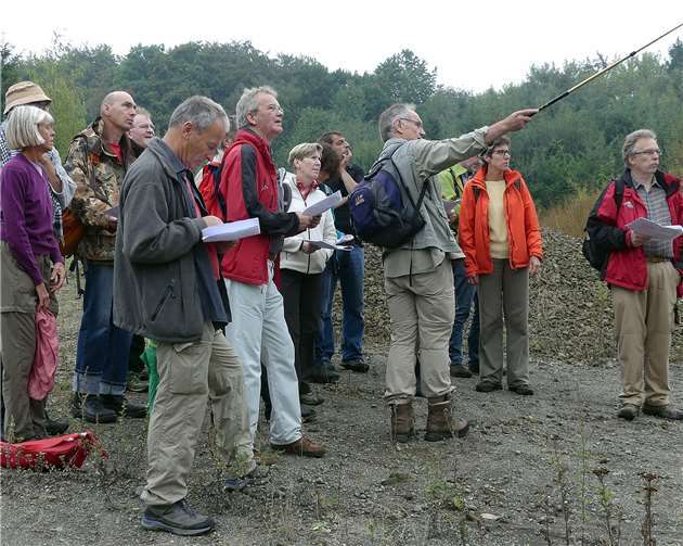 Die Route ist für alle Interessierten- ob Geologe oder Tourist.Foto: Walter Müller