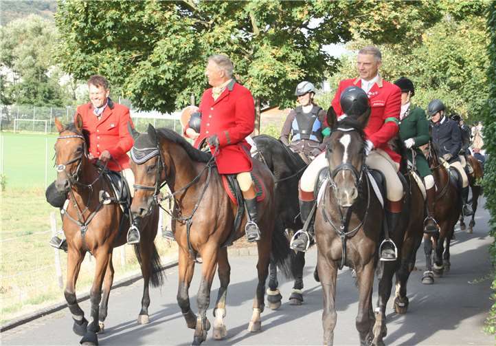 Die Rückkehr von der Jagd.