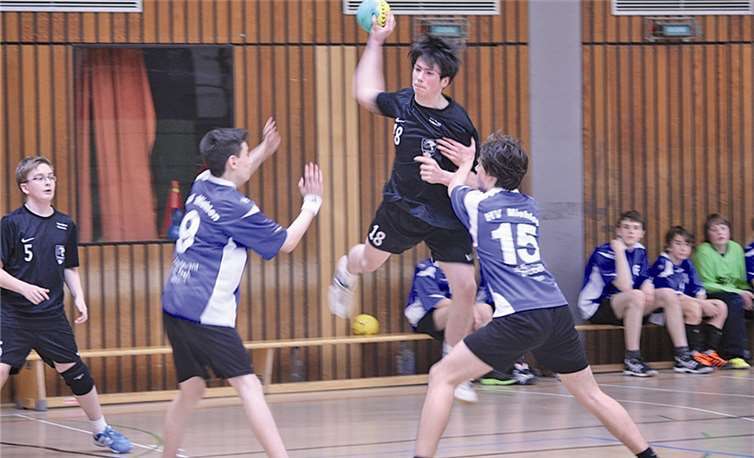 Die Rückraumschützen der JSG bewiesen sich als äußerst treffsicher. privat