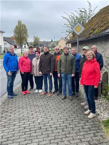Die Rüscheider erhielten die Unterstützung der SPD-Fraktion im Verbandsgemeinderat Rengsdorf-Waldbreitbach.  Foto: SPD Rengsdorf-Waldbreitbach