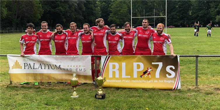 Die Rugbymannschaft des VfL-Bad Ems.Fotos: privat