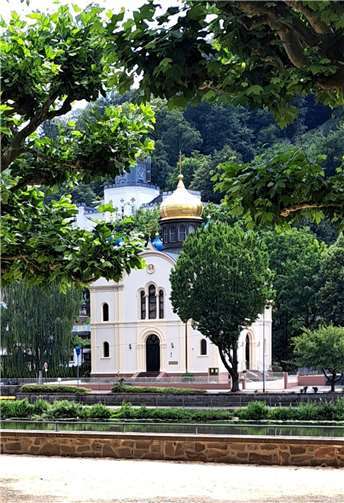 Die Russisch-orthodoxe Kirche mit ihren fünf Kuppeln. Foto: privat