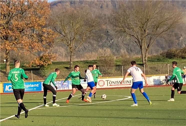 Die SG Bad Breisig II erspielte sich einen Sieg gegen den SV Oberzissen II. Foto: privat