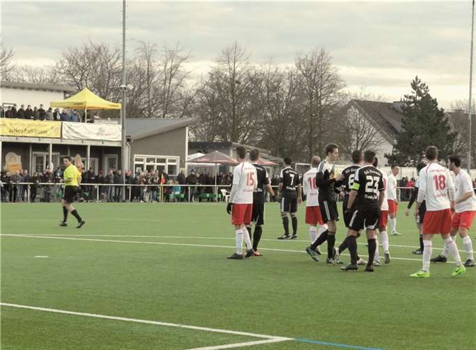 Die SG Eintracht Mendig/Bell im Spiel gegen Fortuna Köln. privat