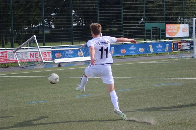 Die SG Ellingen musste sich zum Teil mächtig strecken für den Punktgewinn in Wirges. Foto: privat