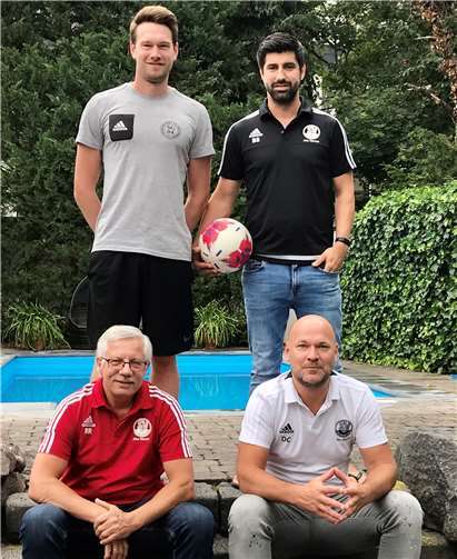 Die SG Feldkirchen/Hüllenberg stellte ihren neuen Trainer vor.Foto: SG Feldkirchen-Hüllenberg