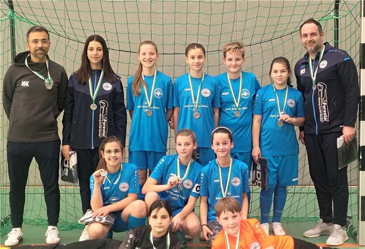 Die SG99 Andernach, Sieger der Hallenmasters bei den D-Juniorinnen. Fotos: FV Rheinland