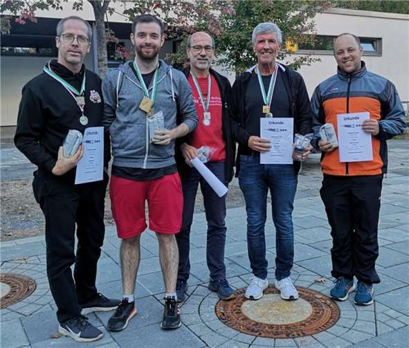 Die SGi-Mannschaft: v.li. Marcel Dix, Tobias Adams, Raimund Adams, Josef Bayer und Dominik Ospelt. Quelle: SGi