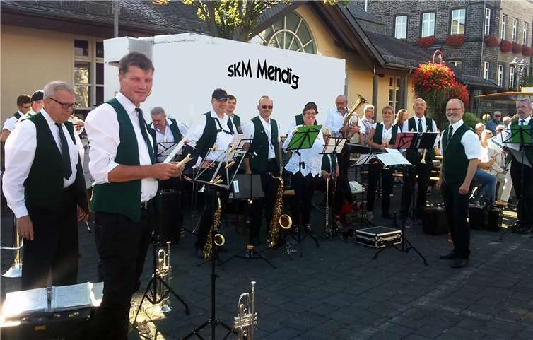 Die SKM gab der Kirmes in „Niedermendig“ einen guten Start auf den Weg.Foto: privat