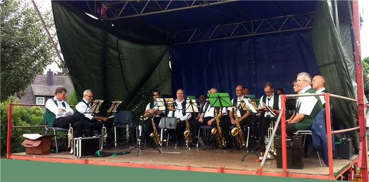 Mendig feiert 50. mit guter Musik Die SKM wusste auch „Auf dem Bungert“ in Obermendig die Gäste zu unterhalten.Foto: privat