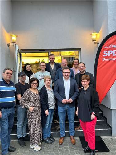 Die SPD Bendorf hatte geladen.  Fotos: privat
