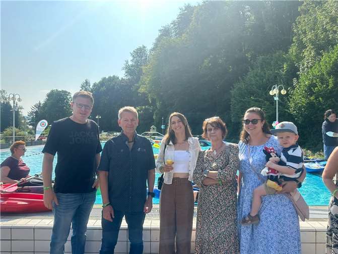 Die SPD Breisiger Land mit Ricarda Funk. Foto: SPD Breisiger Land