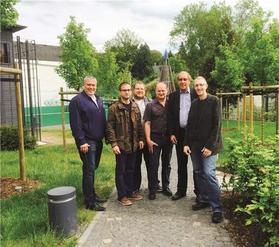 Die SPD Brohltal und Norbert Neuser, MdEP besichtigten die Verbandsgemeinde Burgbrohl. privat