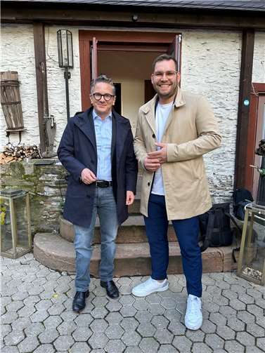 Die SPD-Bundestagsabgeordneten Baldy und Rudolph nahmen an der Sitzung des Beirates Leiseres Mittelrheintal in Braubach teil.  Quelle: Wahlkreisbüro Thorsten Rudolph / Martin Schlüter