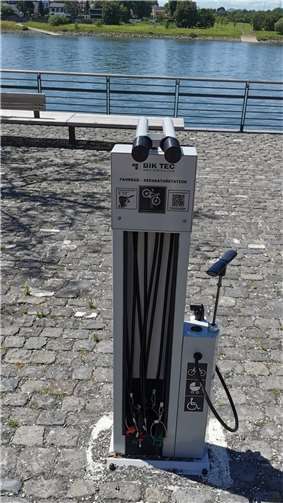 Die SPD Fraktion beantragt eine Fahrradreparatursäule für die Stadt Weißenthurm. Foto: privat