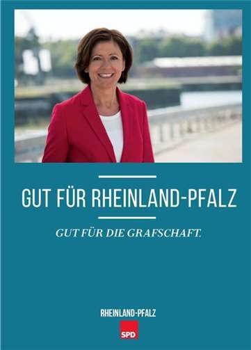 Die SPD Grafschaft stellt beim Besuch Malu Dreyers auch ihre neue Broschüre vor. privat