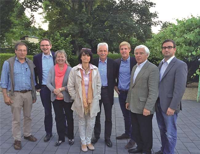 Die SPD-Kreistagsfraktion traf sich mit Martin Haller, MdL (2.v.l.). privat