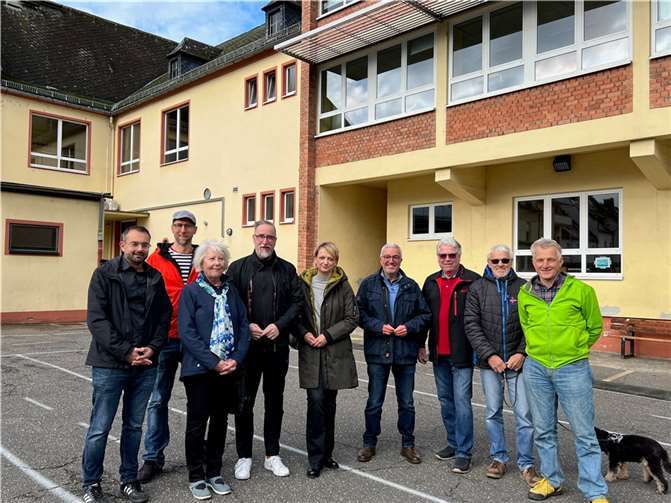 Die SPD Lahnstein vor Ort. Quelle: SPD Lahnstein