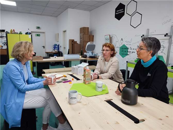 Die SPD-Landtagsabgeordneten Anna Köbberling und Susanne Müller haben sich vor Ort ein Bild gemacht.  Foto: privat