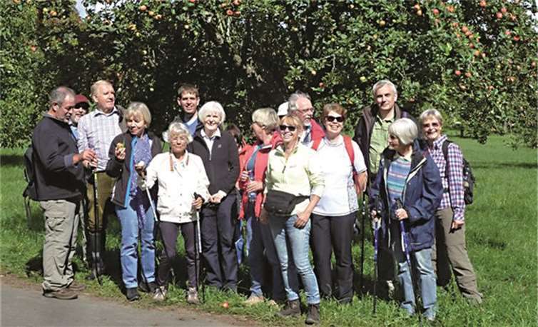 Die SPD Meckenheim unternahm eine Wanderung auf dem Vulkanpfad. Privat