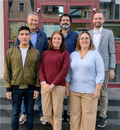 Die SPD-Spitze stellt das Wunschteam für den Beirat vor.  Foto: Jewgeni Kiyko