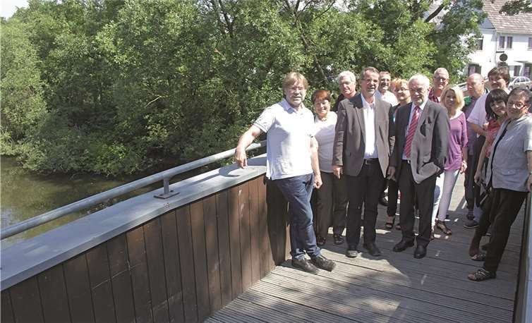 Die SPD-Stadtratsfraktion machte sich gemeinsam mit Oberbürgermeister Nikolaus Roth ein Bild von der Situation vor Ort.SPD