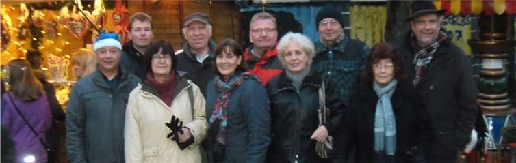 Die SPD Weißenthurm besuchte den Weihnachtsmarkt gleich vor der Haustür.privat