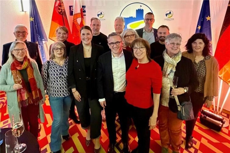 Die SPD beim Neujahrsempfangs der Stadt Lahnstein in der Stadthalle. Foto: Markus Graf