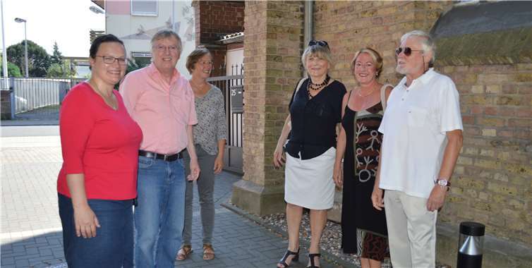 Die SPD nahm Andrea Nahles und ihre Begleitung in Empfang.-AB-