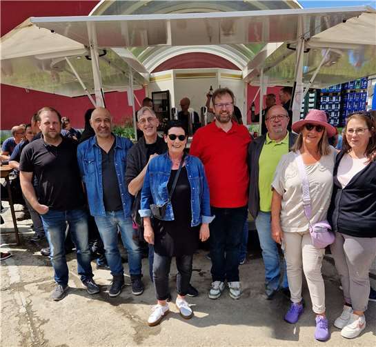 Die SPD war zu Gast beim Feuerwehrfest.  Foto: Joachim Huber