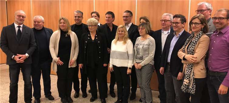 Die SPDler verbrachten einen gemütlichen Neujahrsempfang.SPD Goldgrube