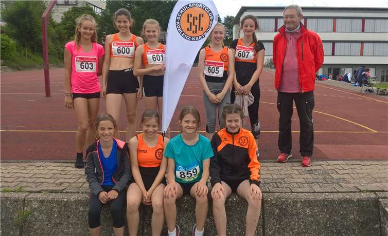 Die SSC Athleten waren bei den Bezirksmeisterschaften erfolgreich.Foto: privat