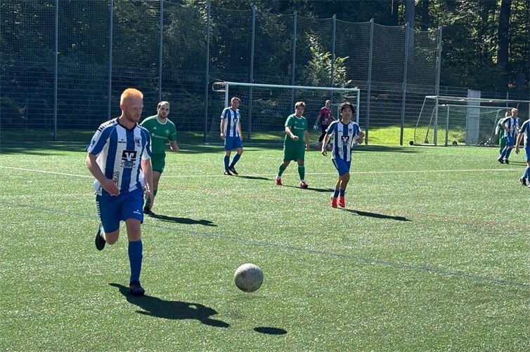 Die SV-Kicker mit einem fast perfekten Auftritt in Kottenheim.