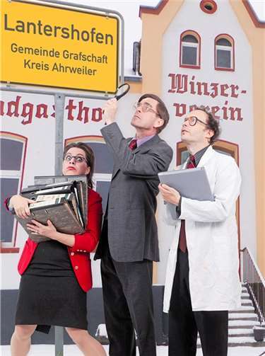 Die „Saalü!“-Inspektoren nehmen Lantershofen unter die Lupe und sicher auch aufs Korn. privat