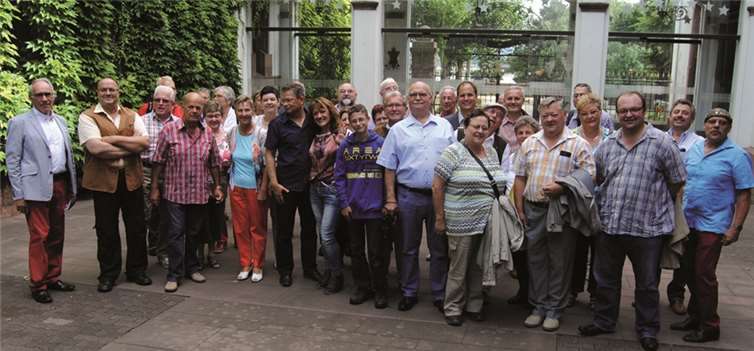 Die Sänger waren begeistert. privat