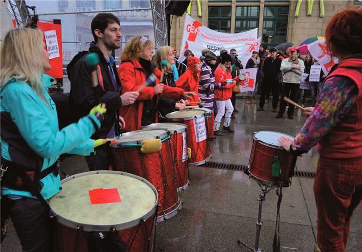 Die Sambagruppe „Piri piri“ sorgte für Action.