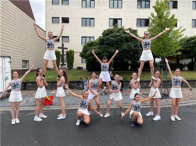 Die „Sambucas“ auf dem Mendiger Weinfest.